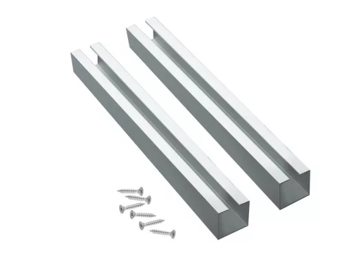 QBRICK Accessories Set Aluminium guideways Görgős láda ONE