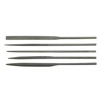   VOREL Tűreszelő készlet 5 részes 4,0 x 160 mm / #2 közepes