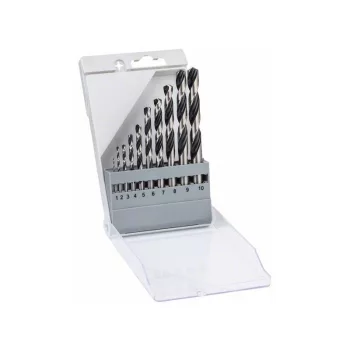   BOSCH Csigafúró készlet 10 részes 1,0 - 10,0 mm HSS PointTeQ