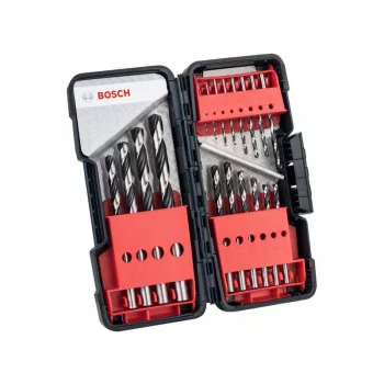   BOSCH Csigafúró ToughBox készlet 18 részes 1,0-10,0 mm HSS PointTeQ