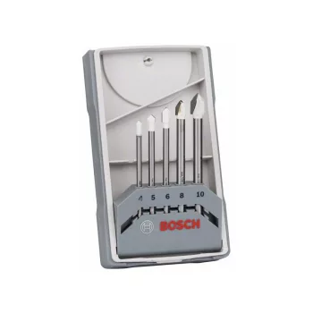   BOSCH Üveg- és csempefúrószár készlet 5 részes hengeres (4-5-6-8-10 mm) CYL-9 Soft Ceramic