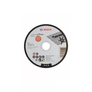   BOSCH Vágókorong fémre 125 x 1,6 x 22,2 mm egyenes inox WA 60 T BF