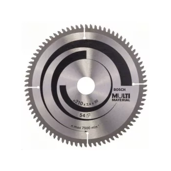   BOSCH Fűrésztárcsa univerzális 210 x 30 x 2,5 mm / 80T MultiMaterial HLTCG