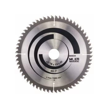   BOSCH MultiMaterial körfűrészlap 216x2,5x30 T60 2608640446
