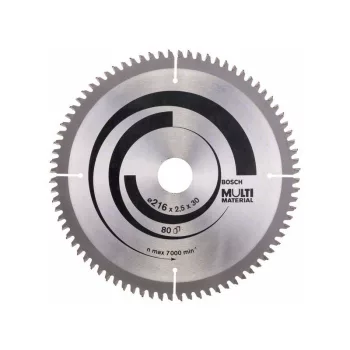   BOSCH MultiMaterial körfűrészlap 216x2,5x30 T80 2608640447