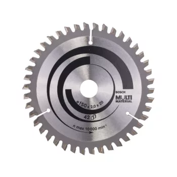   BOSCH Fűrésztárcsa univerzális 150 x 20/16 x 2,0 mm / 42T MultiMaterial HLTCG