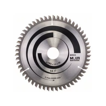   BOSCH MultiMaterial körfűrészlap 190x2,4x30 T54 2608640509