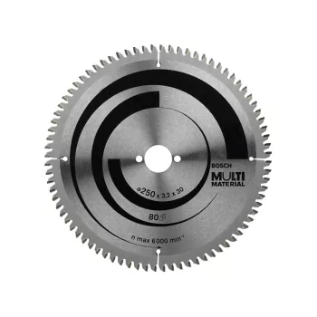   BOSCH Fűrésztárcsa univerzális 250 x 30 x 3,2 mm / 80T MultiMaterial