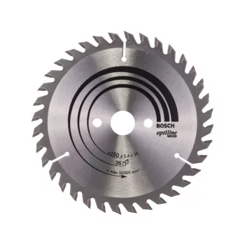   BOSCH Fűrésztárcsa fához 150 x 20/16 x 2,4 mm / 36T Optiline Wood ATB