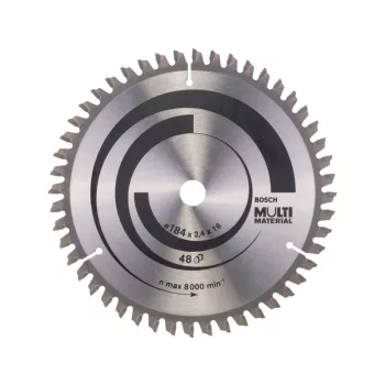   BOSCH Fűrésztárcsa univerzális 184 x 30 x 2,4 mm / 48T MultiMaterial HLTCG