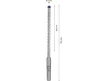 BOSCH EXPERT 7X Kőzetfúró 6,5 x 165/100 mm négyélű SDS-Plus