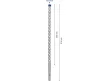 BOSCH EXPERT 7X Kőzetfúró 12 x 315/250 mm négyélű SDS-Plus
