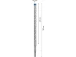 BOSCH EXPERT 7X Kőzetfúró 13 x 265/200 mm négyélű SDS-Plus