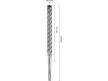 BOSCH EXPERT 7X Kőzetfúró 18 x 250/200 mm négyélű SDS-Plus