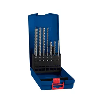   BOSCH EXPERT 7X Kőzetfúró készlet 7 részes négyélű SDS-Plus (5/6/8 x 115 mm; 6/8/10/12 x 165 mm)