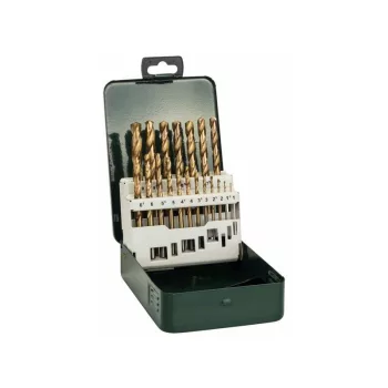   BOSCH Csigafúró készlet 19 részes 1,0-10,0 mm HSS-TiN DIN 338