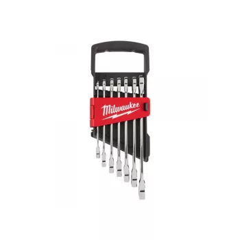   MILWAUKEE Racsnis csillag-villáskulcs készlet 7 részes 8-17 mm CrV MAX BITE™