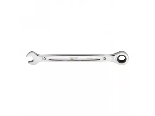 MILWAUKEE Racsnis csillag-villáskulcs 10 mm / 165 mm CrV MAX BITE™