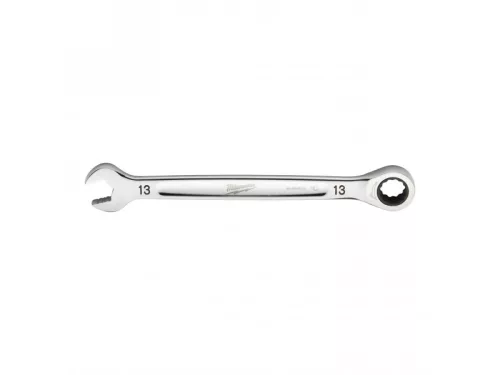 MILWAUKEE Racsnis csillag-villáskulcs 13 mm / 186,5 mm CrV MAX BITE™