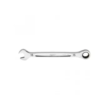   MILWAUKEE Racsnis csillag-villáskulcs 15 mm / 207,5 mm CrV MAX BITE™