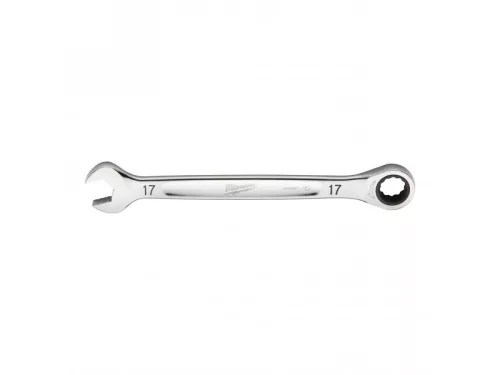 MILWAUKEE Racsnis csillag-villáskulcs 17 mm / 233,5 mm CrV MAX BITE™