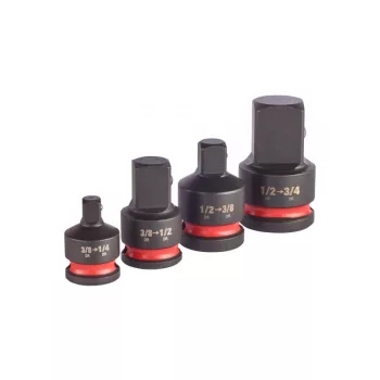 MILWAUKEE Gépi dugókulcs adapter készlet 4 részes CrMo