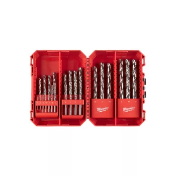 MILWAUKEE Csigafúró készlet 25 részes 1-13 mm HSS-G