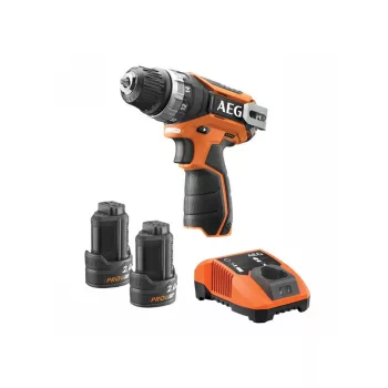   AEG Akkus fúrócsavarozó BS 12C2 Li 202C 2 x 2Ah (sz.komp,2seb.)