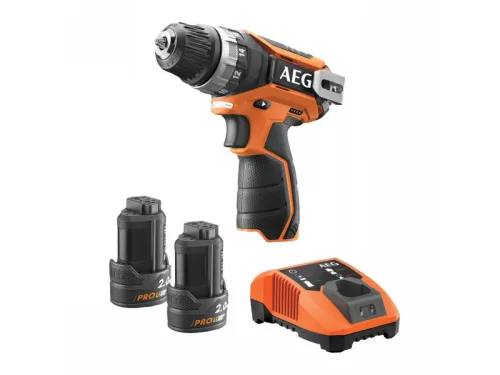 AEG Akkus fúrócsavarozó BS 12C2 Li 202C 2 x 2Ah (sz.komp,2seb.)