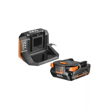   AEG Akkumulátor és töltő szett SET L1820S 18 V / 2,0 Ah Pro Li-ion