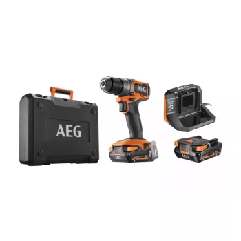 AEG Akkus fúrócsavarozó BS18SBL2-202C (szénkefe nélk.)