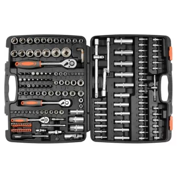   STHOR Dugókulcs készlet 173 részes 1/4", 3/8", 1/2" CrV
