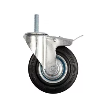 VOREL Ipari kerék forgóvillás 200 mm 150 kg