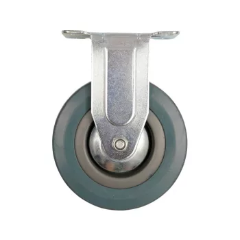 VOREL Ipari kerék fix villás 125 mm 50 kg