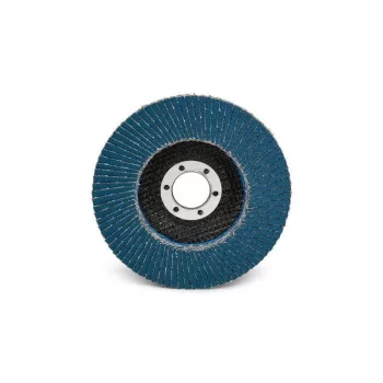   GERMAFLEX Lamellás csiszolókorong kúpos 125 mm / P100 inox