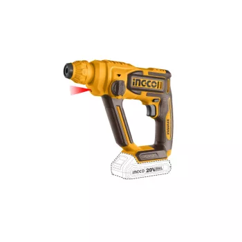   INGCO Akkus ütvefúró 1,5 J SDS-Plus szénkefe nélküli 20 V (1 x 2,0 Ah akku + töltő)