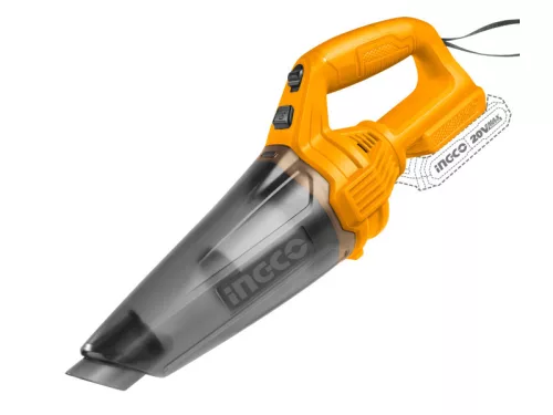 INGCO Akkus porszívó 0,5 l 20 V (akku és töltő nélkül)