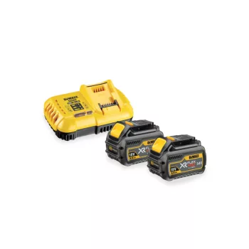   DEWALT FlexVolt Akkumulátor és gyorstöltő szett 18 V (2 x 6 Ah) DCB118T2
