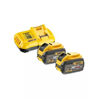   DEWALT FlexVolt Akkumulátor és gyorstöltő szett 18 V (2 x 12 Ah) DCB118Y2