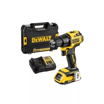   DEWALT Akkus ütvefúró-csavarozó 18 V szénkefe nélküli 68 Nm (1 x 5,0 Ah akku + töltő + TSTAK)