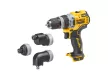 DEWALT Akkus fúrócsavarozó cserélhető fejjel 12 V (akku + töltő nélkül, TSTAK) DCD703NT