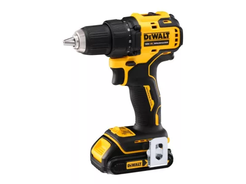 DEWALT Akkus fúrócsavarozó 18 V szénkefe nélküli (2 x 1,5 Ah akku + töltő + TSTAK) DCD708S2T