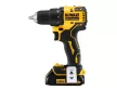 DEWALT Akkus fúrócsavarozó 18 V szénkefe nélküli (2 x 1,5 Ah akku + töltő + TSTAK) DCD708S2T