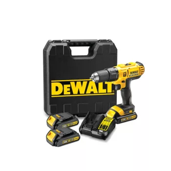   DEWALT Akkus ütvefúró-csavarozó 18 V (3 x 1,3,0 Ah akku + töltő) DCD776C3