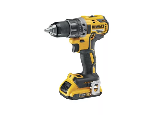 DEWALT Akkus fúrócsavarozó 18 V szénkefe nélküli (2 x 2,0 Ah akku + töltő) DCD791D2