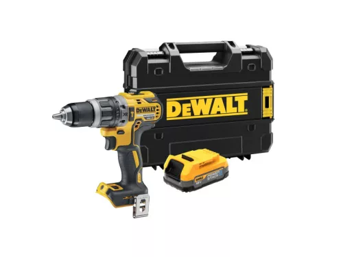 DEWALT Akkus ütvefúró-csavarozó 18 V szénkefe nélküli (1 x 1,7 Ah akku + TSTAK) DCD796E1T