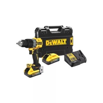   DEWALT Akkus fúrócsavarozó 18 V szénkefe nélküli (2 x 5,0 Ah akku + töltő + TSTAK) DCD805H2T
