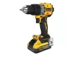 DEWALT Akkus fúrócsavarozó 18 V szénkefe nélküli (2 x 5,0 Ah akku + töltő + TSTAK) DCD805H2T