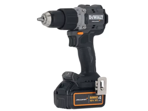 DEWALT/McLaren Akkus ütvefúró-csavarozó 18 V 90Nm (2 x 4,0 Ah akku + töltő + TSTAK)
