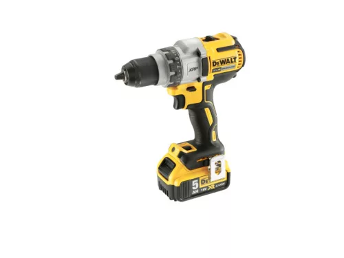 DEWALT Akkus fúrócsavarozó 18 V szénkefe nélküli (2 x 5,0 Ah akku + töltő) DCD991P2